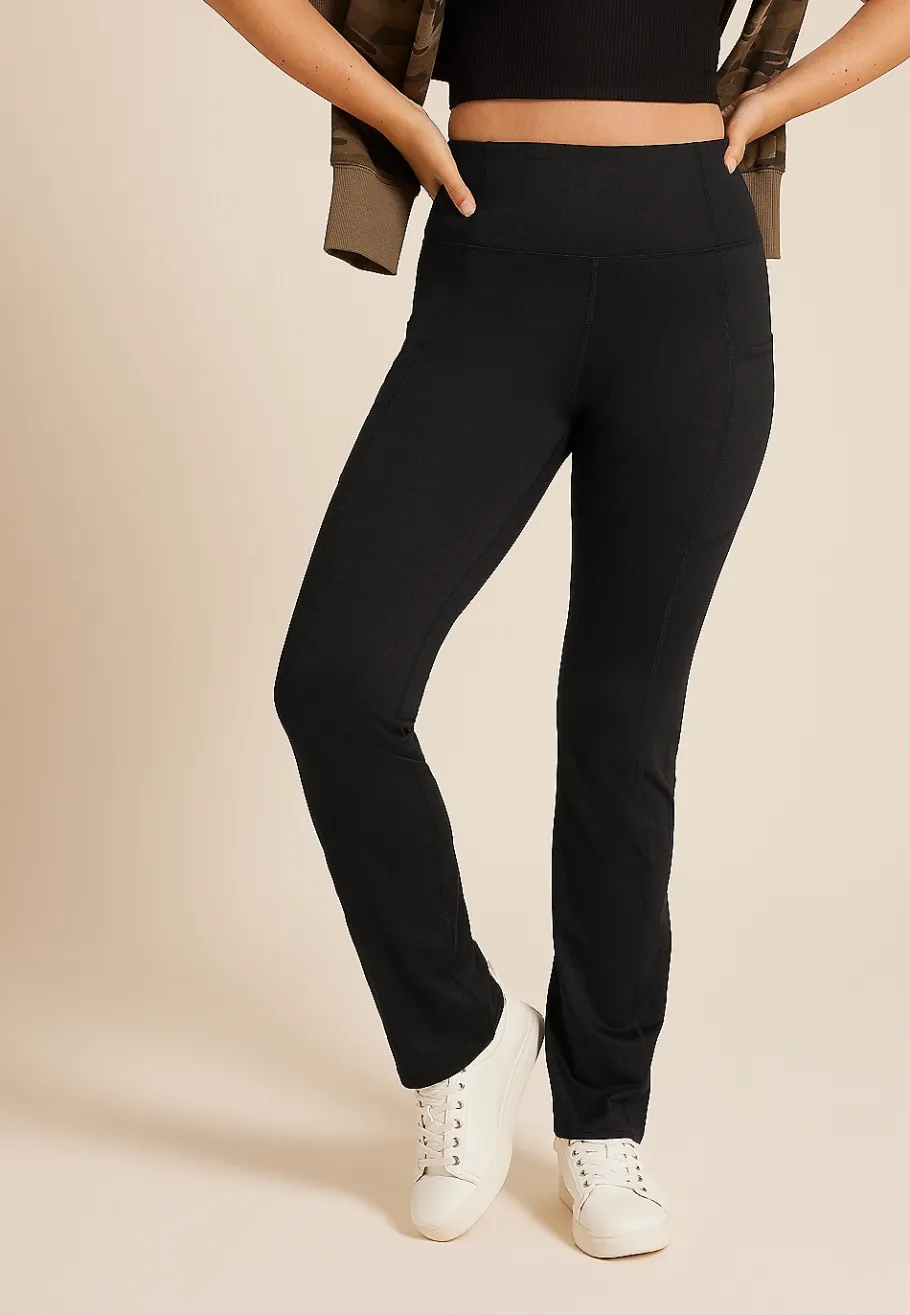 Maurices Leggings-High Rise Luxe Baby Boot Legging
