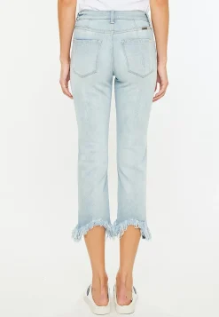 Maurices Crops & Capris|Crops & Capris-KanCan™ High Rise Button Fly Straight Cropped Jean
