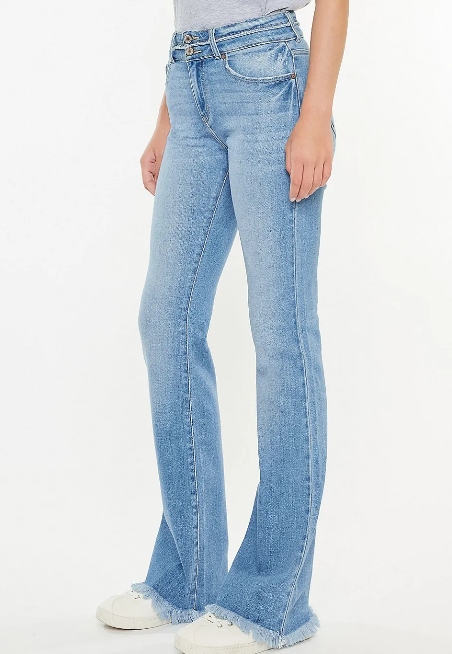 Maurices Bootcut Jeans|Curvy Fit-KanCan™ High Rise Curvy Double Button Bootcut Jean