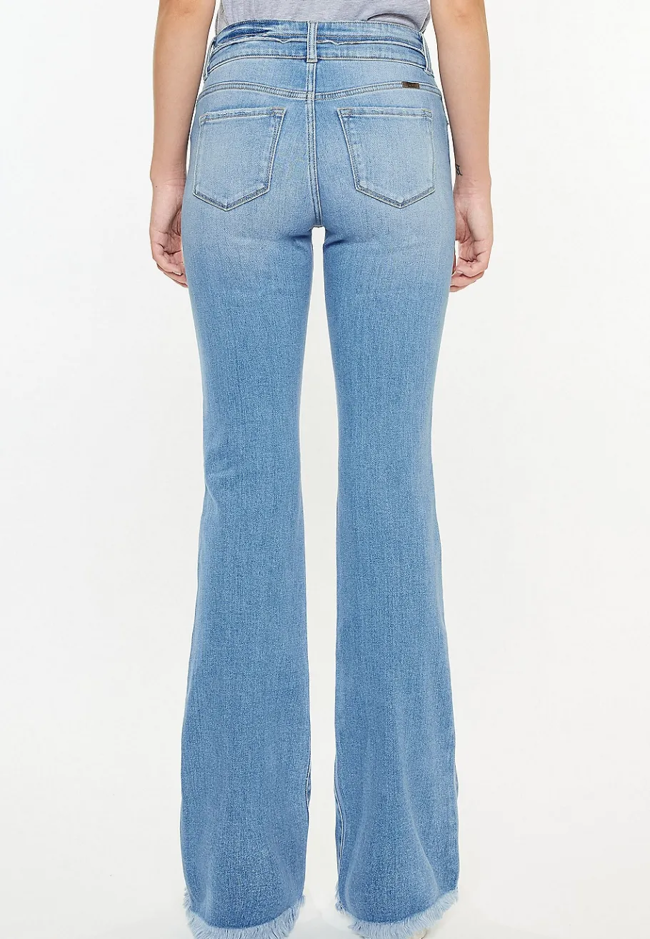 Maurices Bootcut Jeans|Curvy Fit-KanCan™ High Rise Curvy Double Button Bootcut Jean