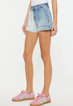 Maurices Shorts|Jean Shorts-KanCan™ High Rise Pieced Mom 3.5in Short