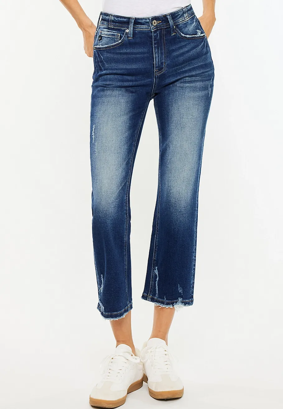 Maurices Crops & Capris|Crops & Capris-KanCan™ High Rise Slim Straight Cropped Jean
