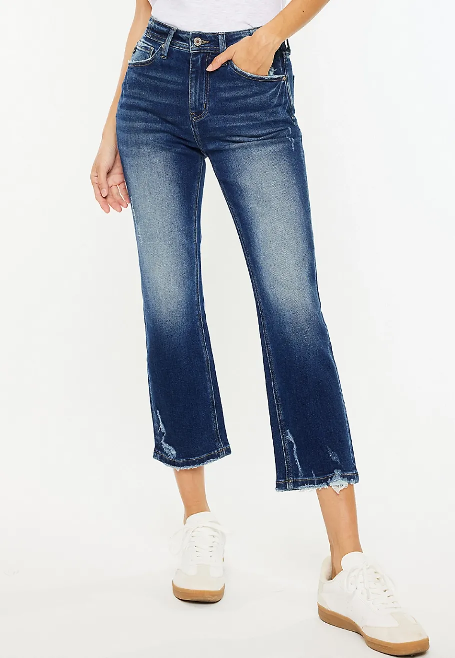 Maurices Crops & Capris|Crops & Capris-KanCan™ High Rise Slim Straight Cropped Jean