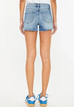 Maurices Shorts|Jean Shorts-KanCan™ Mid Rise Western Raw Hem 3.5in Short