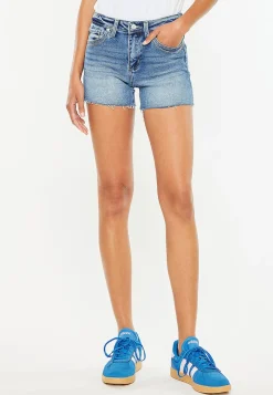 Maurices Shorts|Jean Shorts-KanCan™ Mid Rise Western Raw Hem 3.5in Short