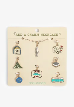 Maurices Necklaces-Lake Life Add A Charm Necklace