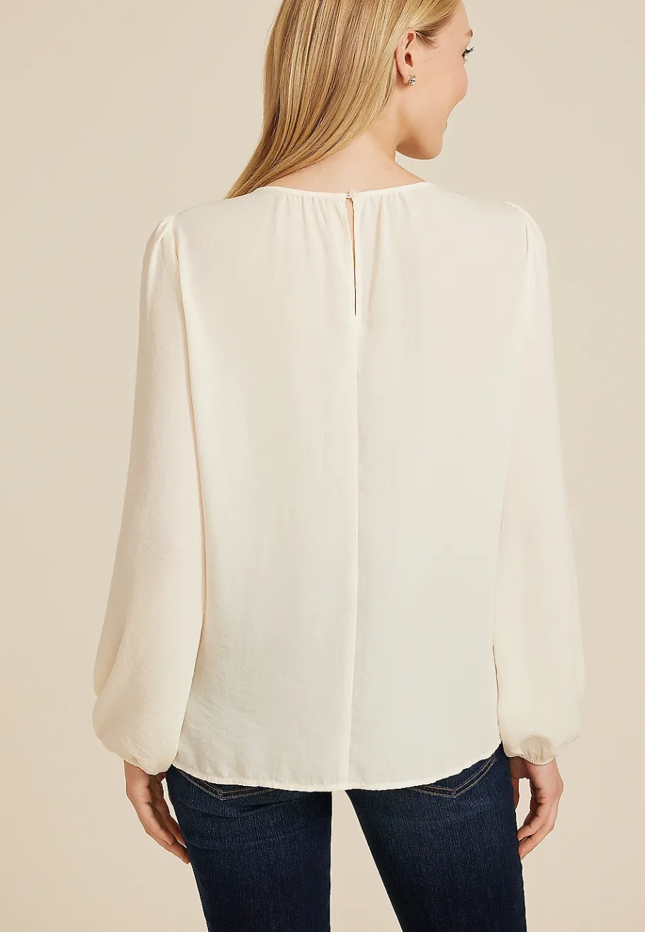 Maurices Shirts & Blouses-Leighton Long Sleeve Blouse