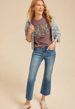 Maurices Tees|Graphics-Leopard State Relaxed Fit Graphic Tee