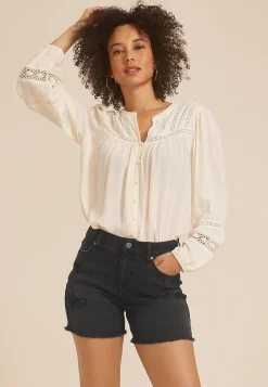Maurices Shorts|Jean Shorts-m jeans by ™ High Rise Ripped 5in Short