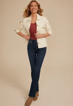 Maurices Bootcut Jeans|Curvy Fit-m jeans by ™ Classic Curvy High Rise Slim Boot Jean