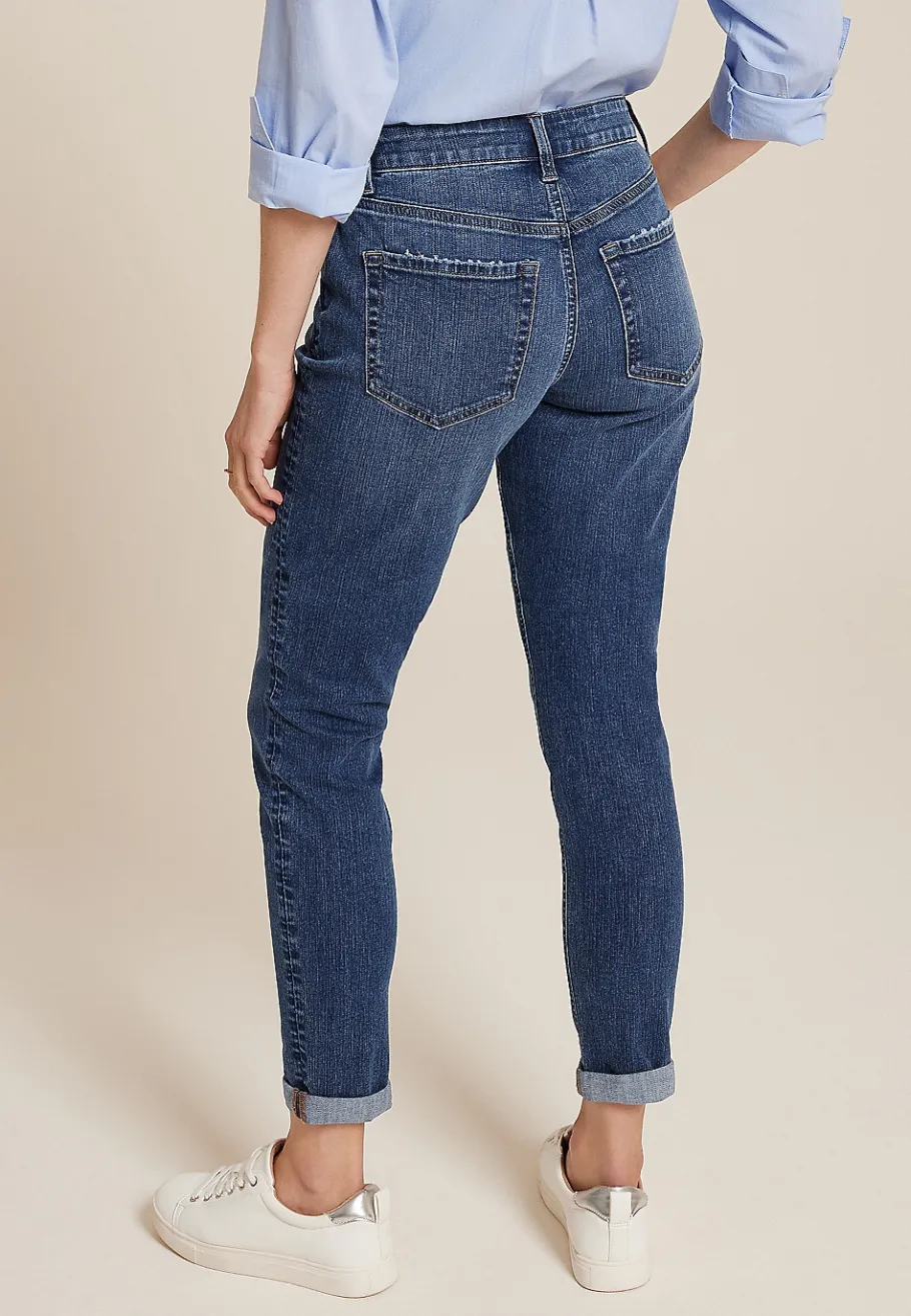 BOY Maurices Jeggings & Skinny Jeans|Boyfriend Jeans-m jeans by ™ Classic High Rise Dark Taper Jean