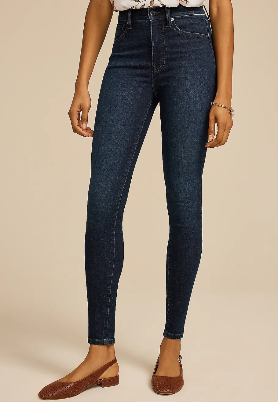 Maurices Jeggings & Skinny Jeans|Jeggings & Skinny Jeans-m jeans by ™ Dark Sculpt High Rise Skinny Jean