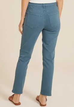 Maurices Straight Jeans|Ankle Jeans-m jeans by ™ High Rise Color Slim Straight Ankle Jean