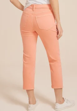Maurices Crops & Capris|Crops & Capris-m jeans by ™ High Rise Button Fly Straight Cropped Jean