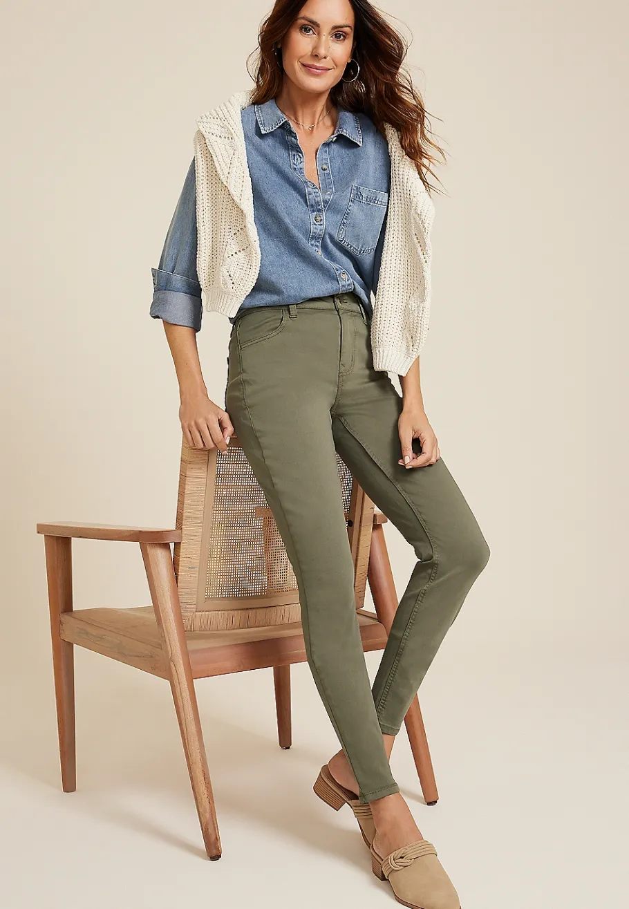 Maurices Jeggings & Skinny Jeans|Repreve® Jeans-m jeans by ™ High Rise Color Jegging