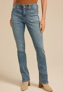 Maurices Bootcut Jeans|Bootcut Jeans-m jeans by ™ High Rise Patch Pocket Slim Boot Jean