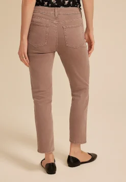 Maurices Straight Jeans|Straight Jeans-m jeans by ™ Slim Straight Ankle High Rise Jean