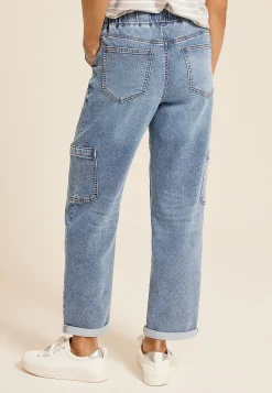 Maurices Ankle Jeans|Ankle Jeans-m jeans by ™ Soft Knit High Rise Ankle Jogger