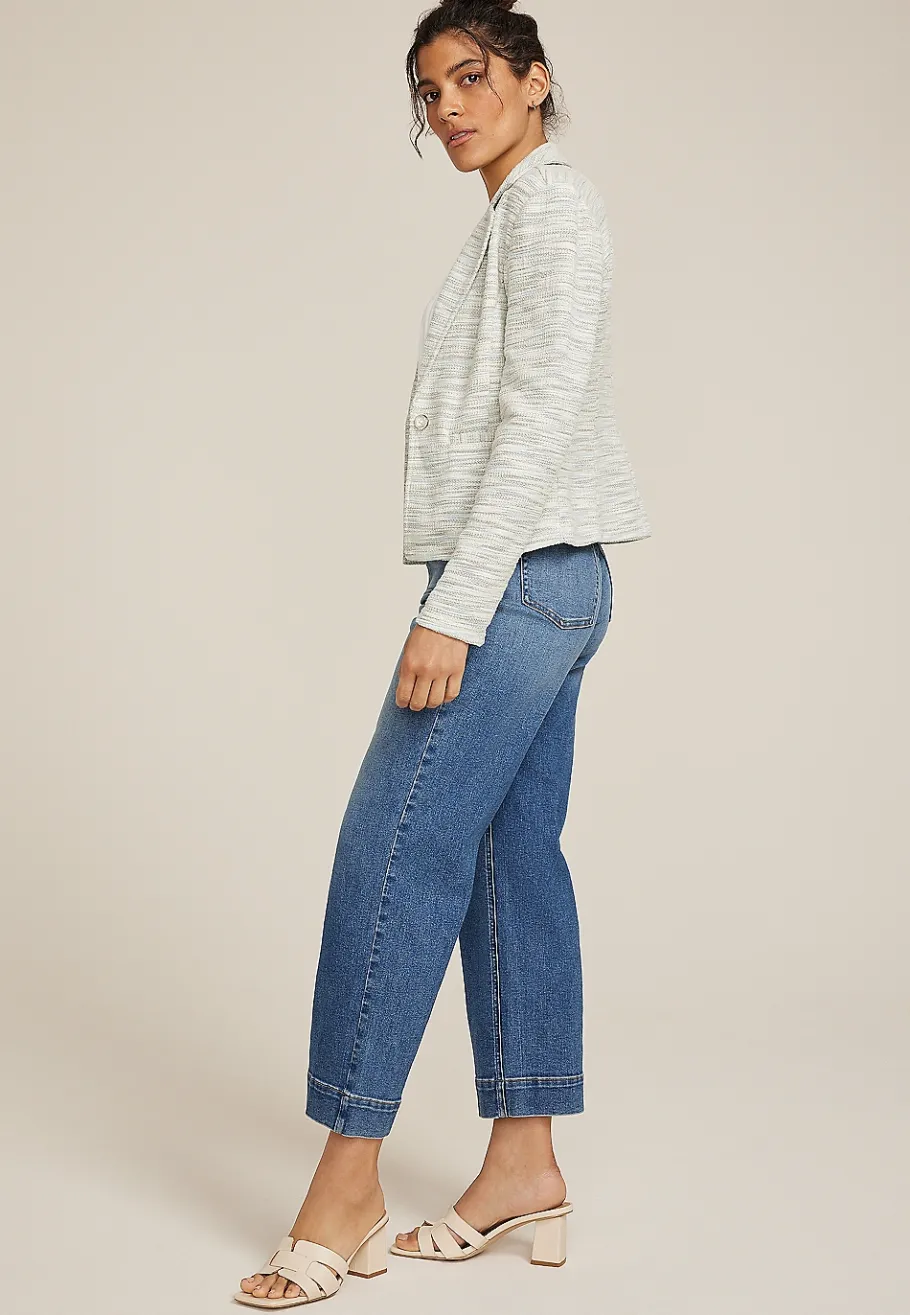 Maurices Blazers-Marled Textured Blazer