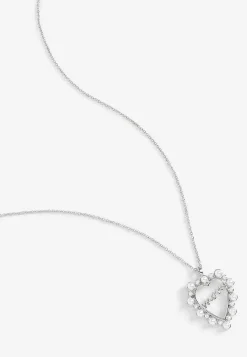 Maurices Necklaces-Mom Heart Shaped Pearl Pendant Necklace