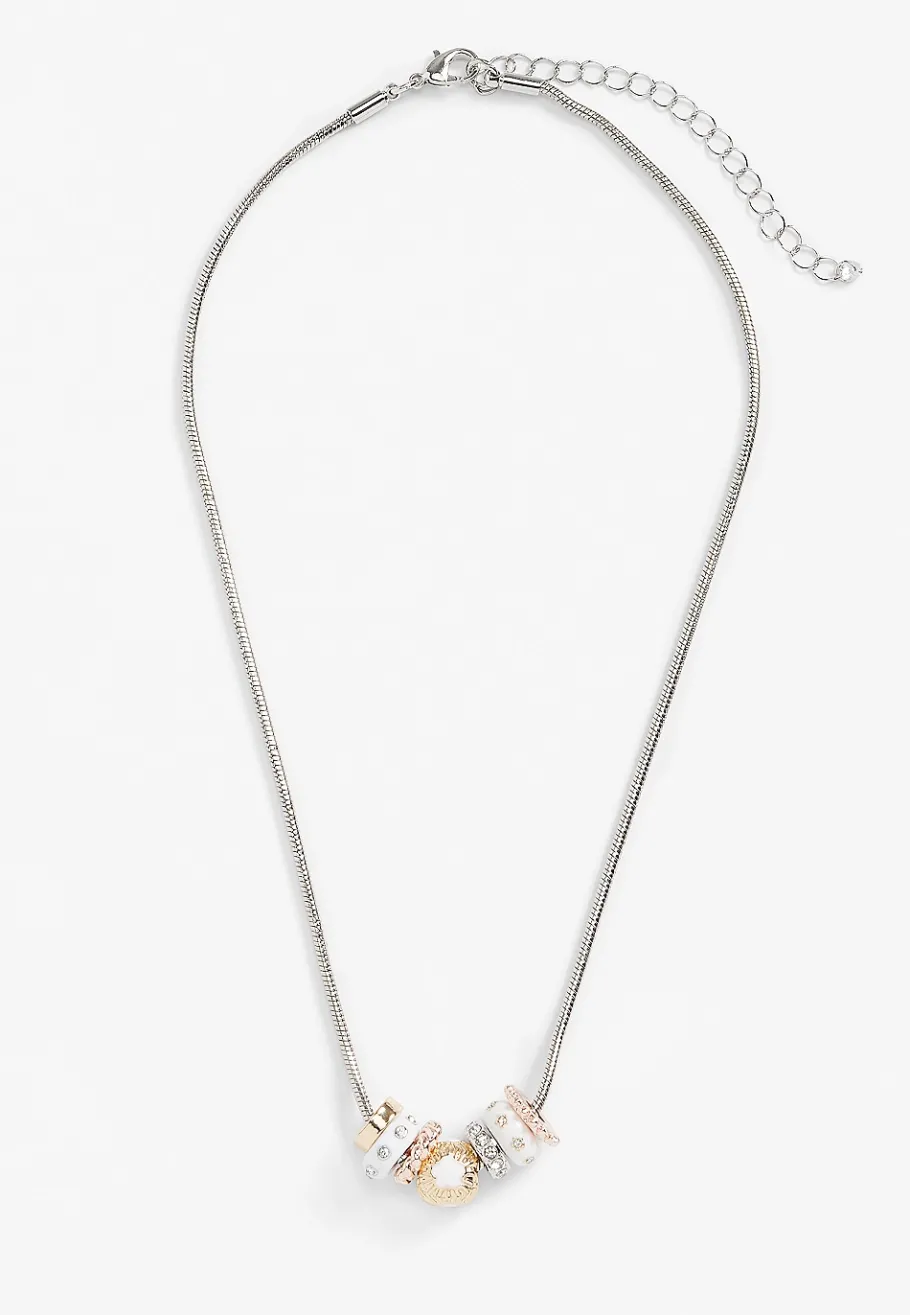 Maurices Necklaces|Matching Sets-Multi Charm Slider Necklace