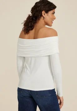 Maurices Shirts & Blouses-Off The Shoulder Top