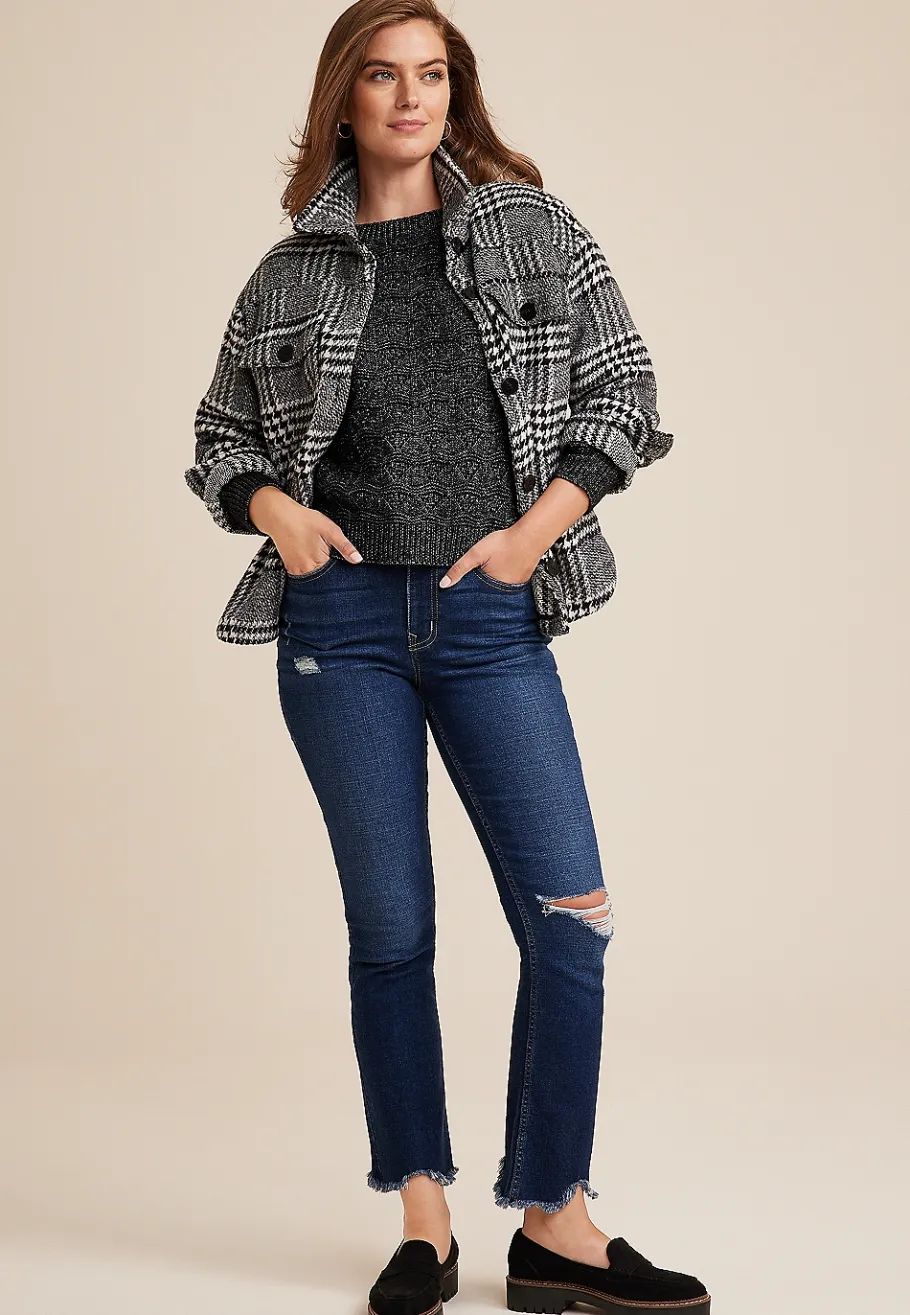 Maurices Sweaters Cardigans & Kimonos-Open Stitch Sweater