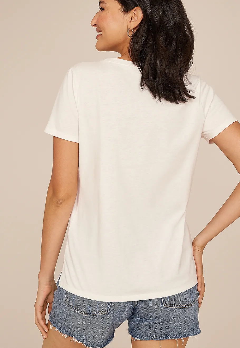 Maurices Tees|Graphics-Pabst Floral Classic Fit Graphic Tee