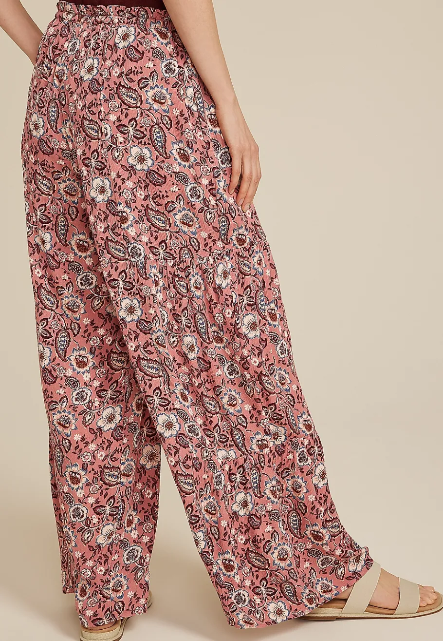 Maurices Pants-Printed Palazzo Pant