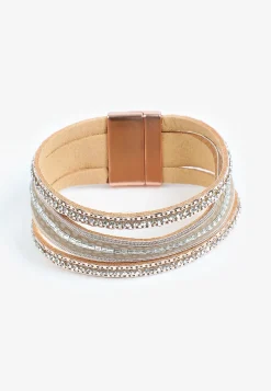 Maurices Bracelets & Anklets-Rose Gold Multi Row Magnetic Bracelet