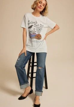 Maurices Tees|Graphics-Salems Book Club Oversized Fit Graphic Tee