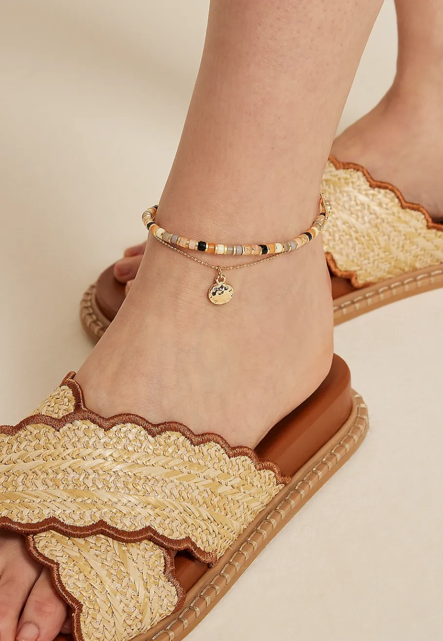 Maurices Bracelets & Anklets|Matching Sets-Sandy Shore Beaded Anklet