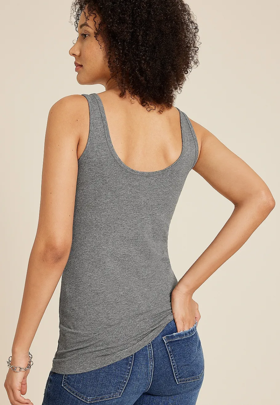 Maurices Tanks & Camis-Scoop Neck Tank Top