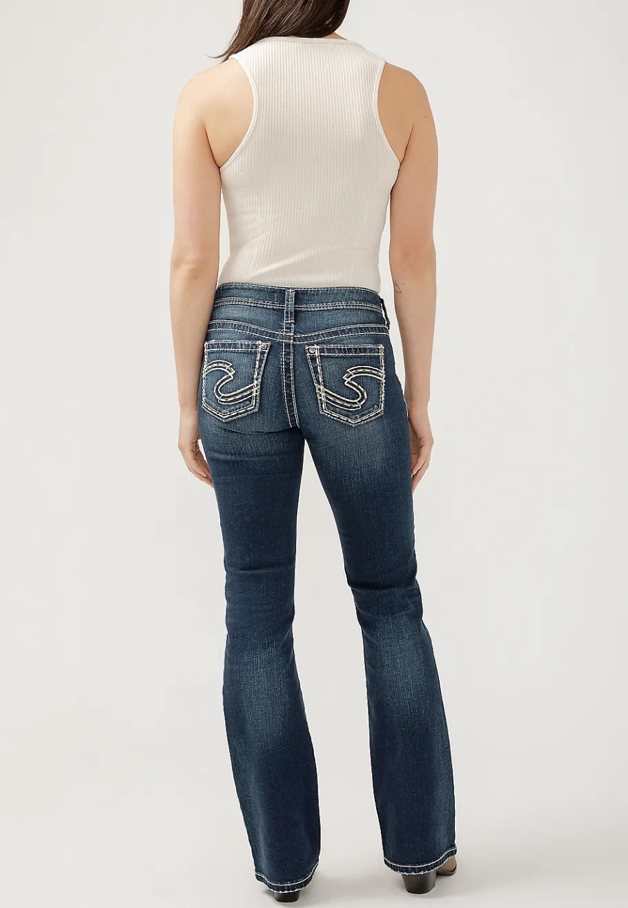 Maurices Bootcut Jeans|Curvy Fit-Silver Jeans Co.® Suki Curvy Mid Rise Thick Stitch Bootcut Jean