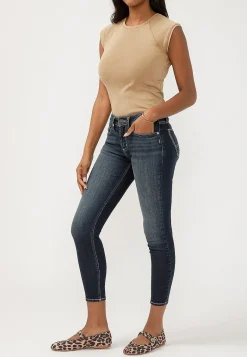Maurices Jeggings & Skinny Jeans|Ankle Jeans-Silver Jeans Co.® Suki Curvy Mid Rise Luxe Stretch Ankle Skinny Jean