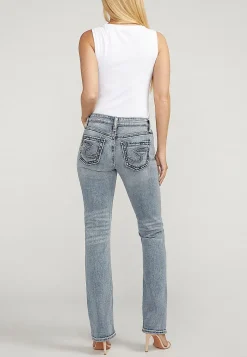 Maurices Bootcut Jeans|Bootcut Jeans-Silver Jeans Co.® Suki Curvy Mid Rise Baby Boot Jean