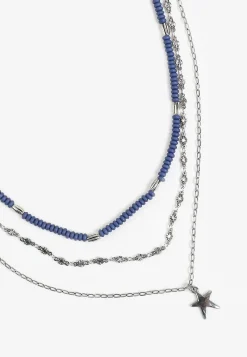 Maurices Necklaces|Matching Sets-Star Charm Triple Layered Necklace