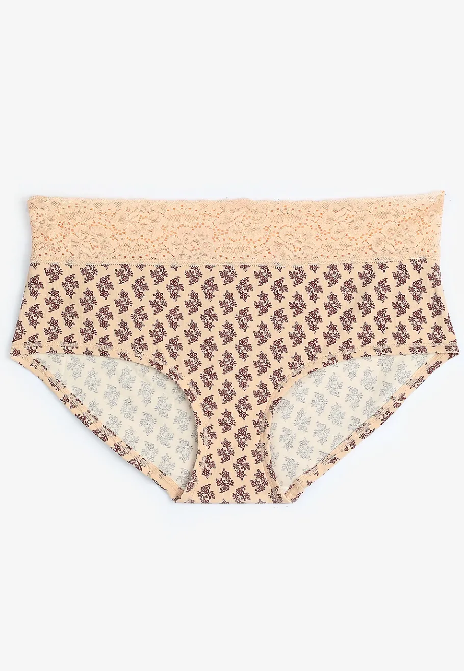Maurices Panties|Panties-Simply Comfy Cotton Floral Boybrief Panty