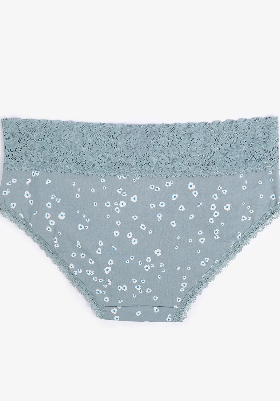 Maurices Panties|Panties-Simply Comfy Cotton Floral Hipster Panty