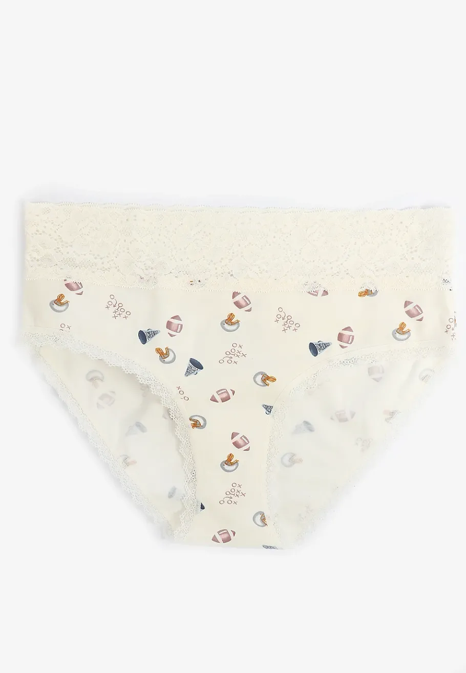 Maurices Panties|Panties-Simply Comfy Cotton Game Day Hipster Panty