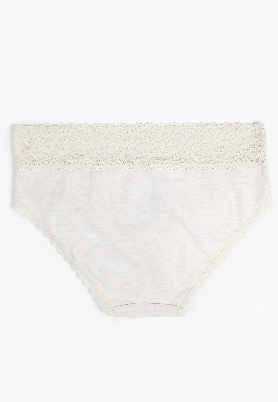 Maurices Panties|Panties-Simply Comfy Cotton Heathered Hipster Panty