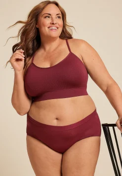 Maurices Panties|Panties-Simply Comfy Cotton High Waist Brief Panty