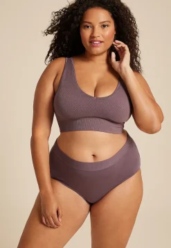 Maurices Panties|Panties-Simply Comfy Cotton High Waist Brief Panty