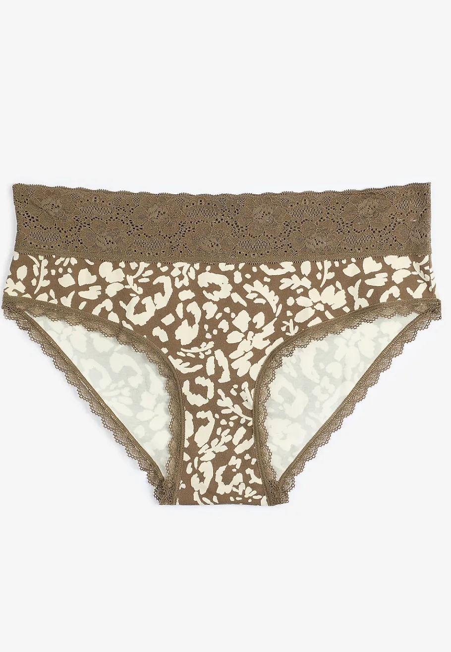 Maurices Panties|Panties-Simply Comfy Cotton Printed Hipster Panty