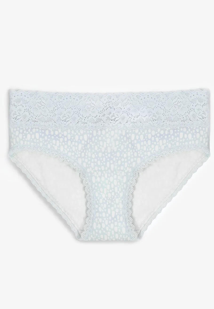 Maurices Panties|Panties-Simply Comfy Cotton Printed Hipster Panty