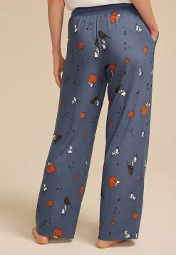 Maurices Pajamas|Pajamas-Snoopy Fall Wide Leg Pajama Pants
