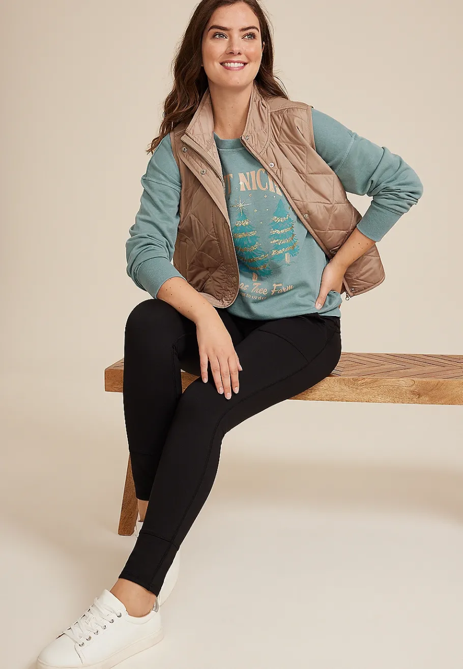 Maurices Sweatshirts|Graphics-St Nicks Christmas Tree Farm Relaxed Fit Sweatshirt