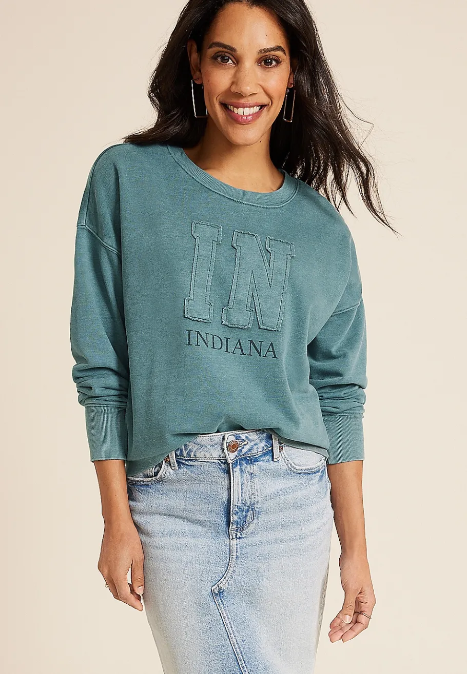 Maurices Sweatshirts-State Crew Neck Sweatshirt