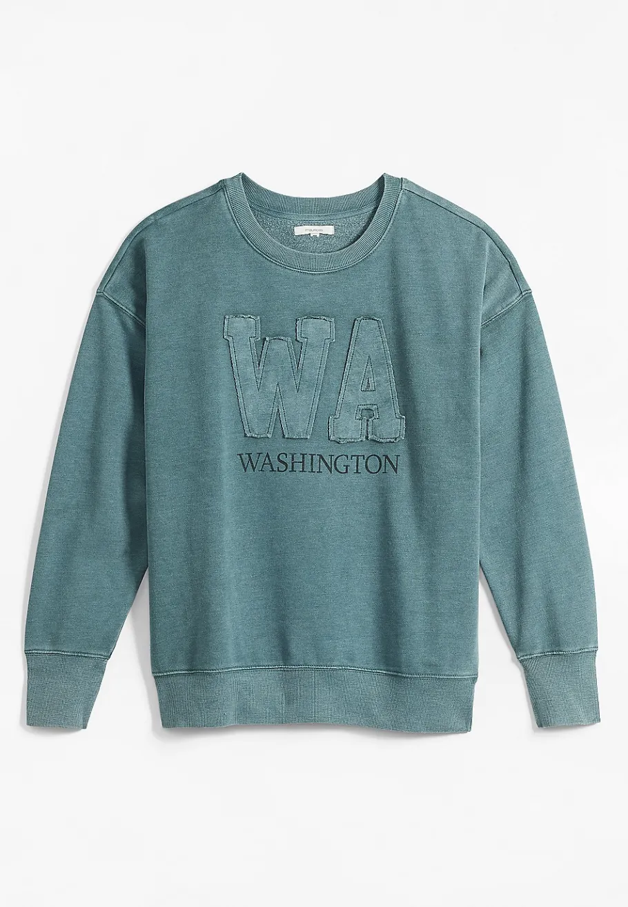 Maurices Sweatshirts-State Crew Neck Sweatshirt