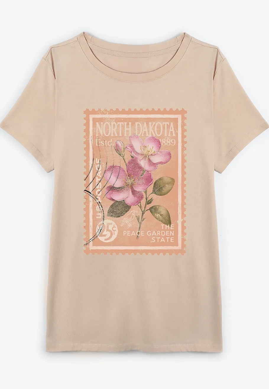 Maurices Tees|Graphics-State Stamp Classic Fit Graphic Tee